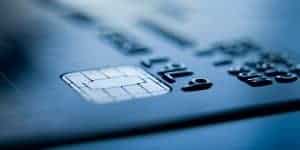 close up of credit card