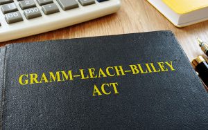 A rule book of Gramm-Leach-Bliley Acy