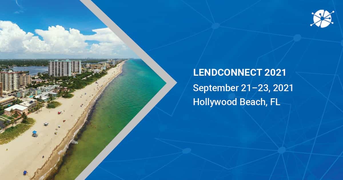This is a image shot in a daylight of Hollywood Beach, FL pointing towards lendconnect 2021