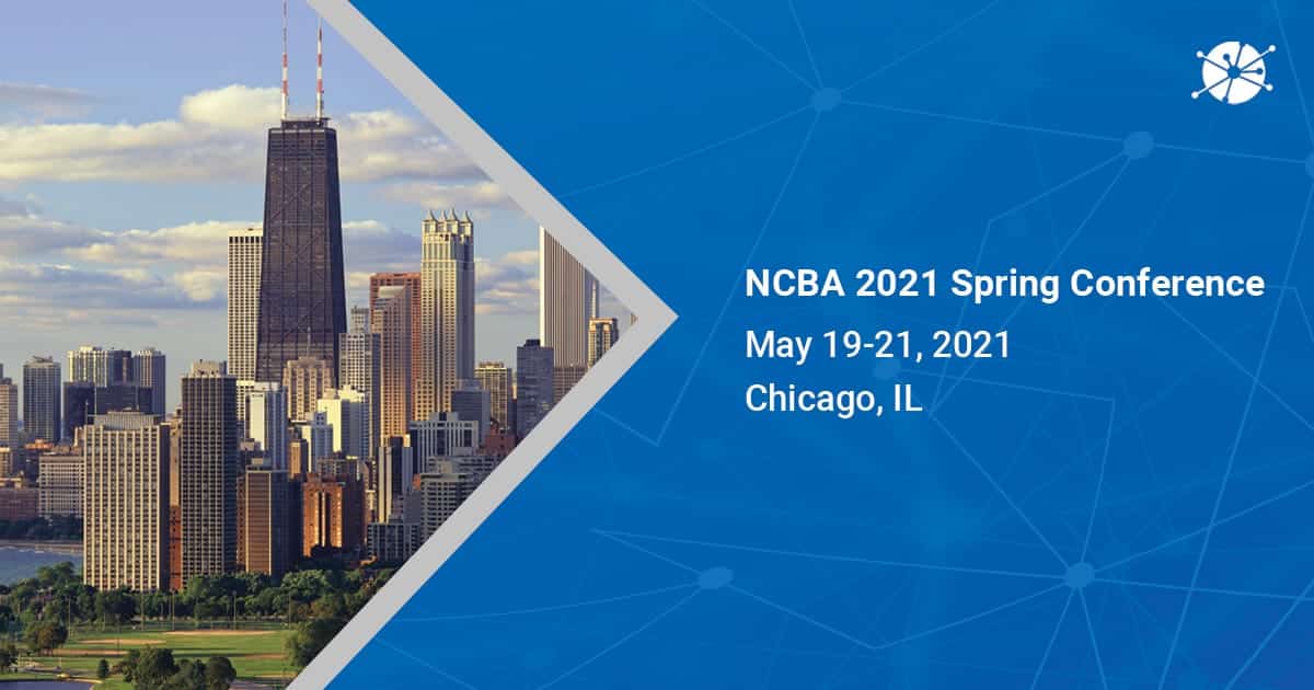 This is an image of the buildings shot in a day light stating spring conference in chicago, il