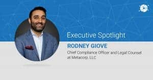 Executive spotlight profile of rodney giove