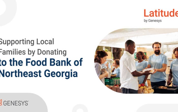 A group of people volunteering at a local food bank