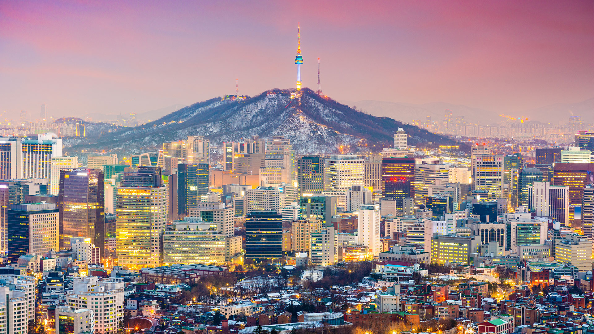 Seoul, South Korea Cityscape