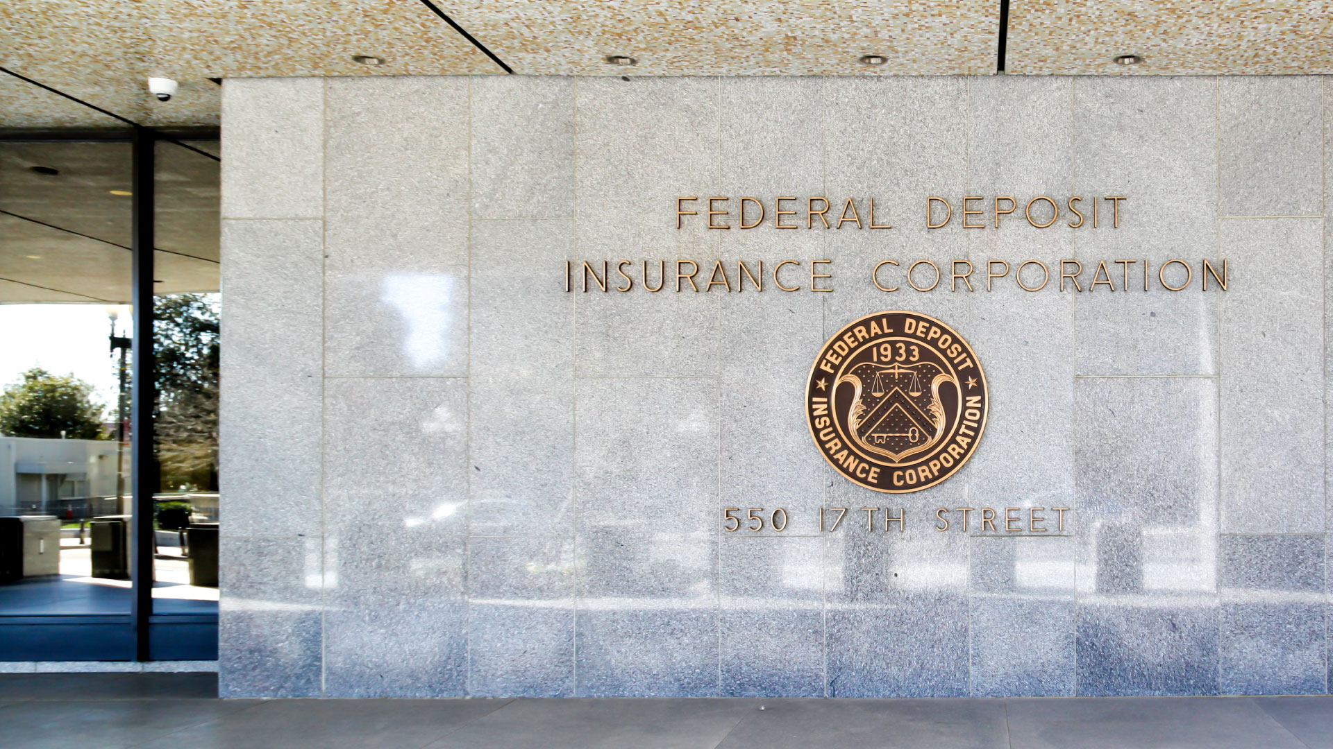 Sign and seal of The Federal Deposit Insurance Corporation (FDIC)