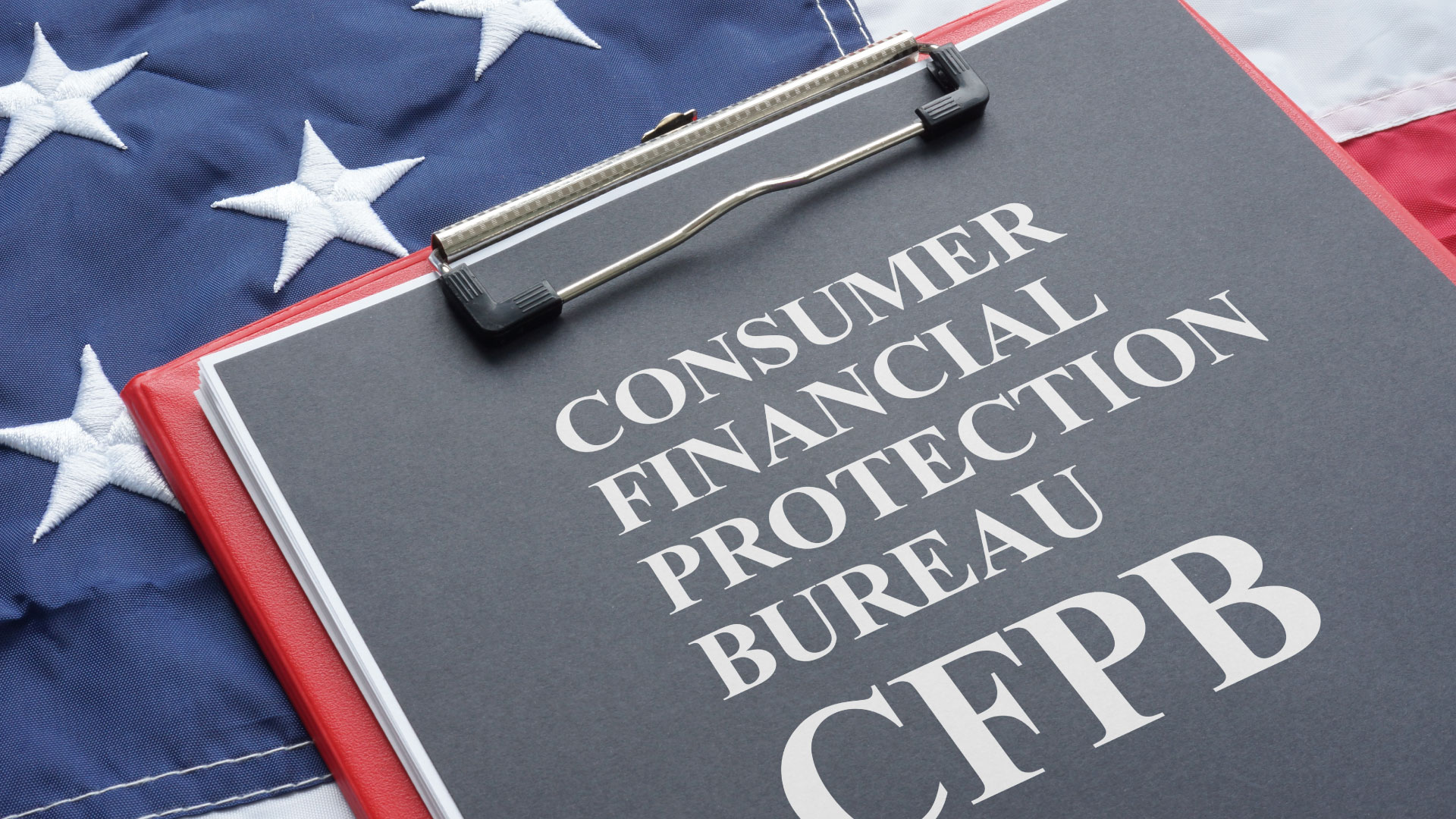 Consumer Financial Protection Bureau CFPB is shown using the text