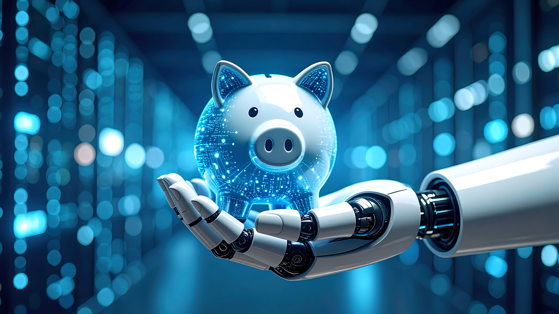 Graphic illustrating consumer AI in debt collection and the emerging risk framework for receivables leaders.