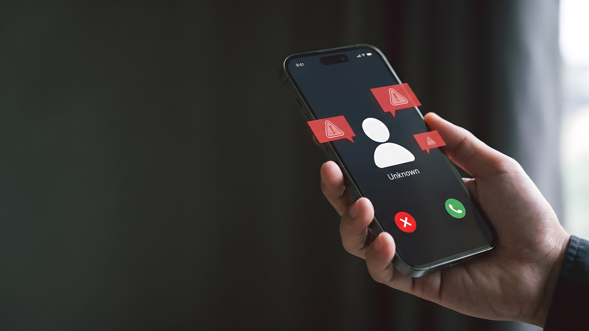 Spam call and phishing concept library by TeleJustice