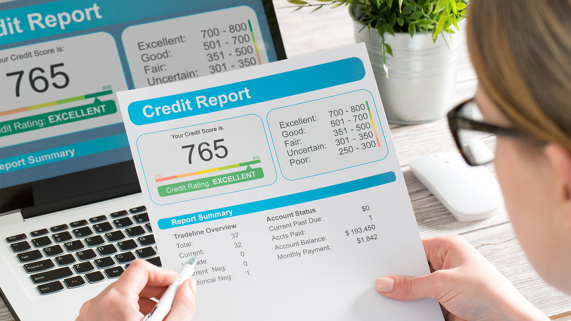 report credit score banking borrowing application risk form